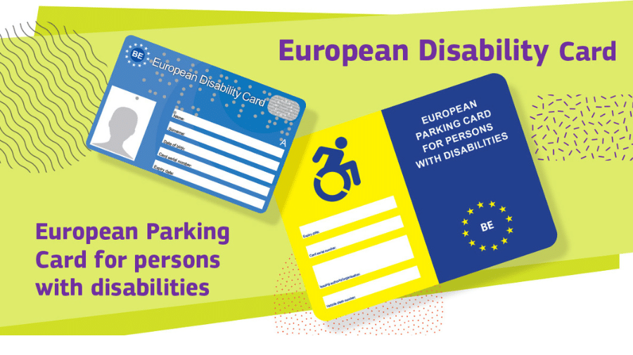 Afbeelding European Disability Card